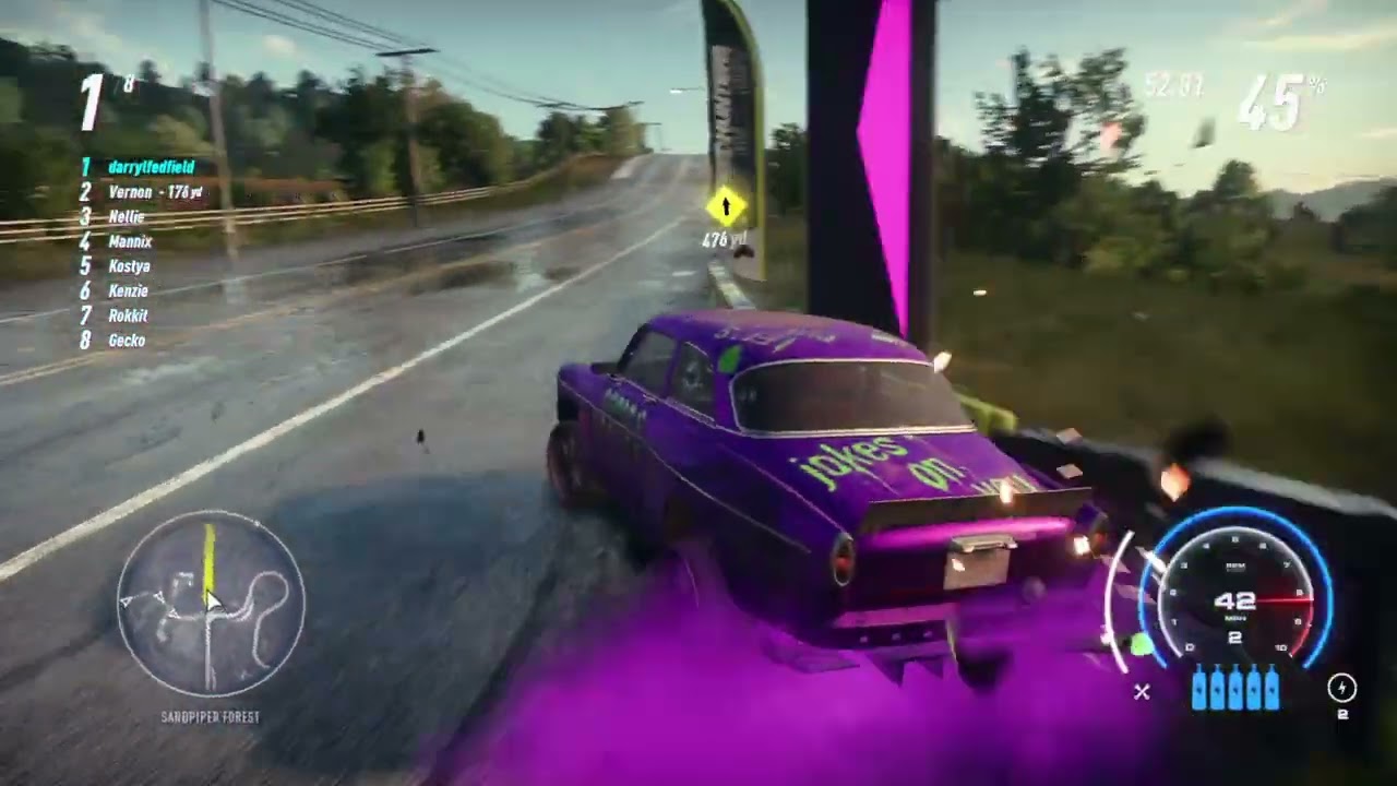 Need for Speed™ Heat Lv. 400+ Volvo Amazon P130 '70 at Cloudbank in the 