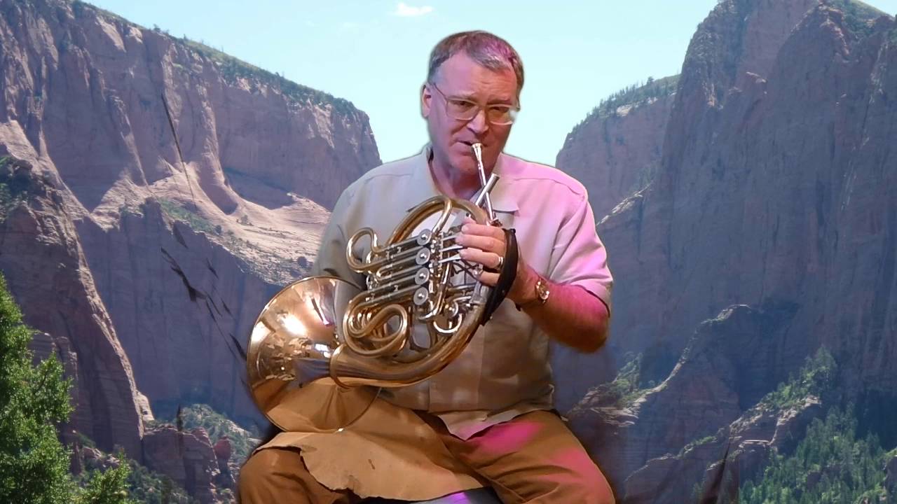 Hornist Richard Burdick on 
