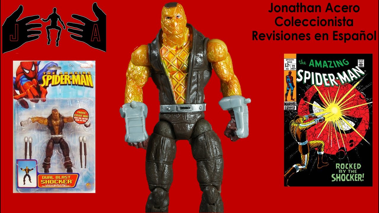 Shocker Spider-man Classics Toy Biz Toy Review Jonathan Acero Revisiones en Español