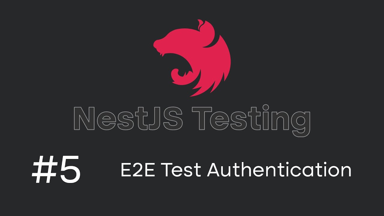 NestJS Testing Tutorial #5 - E2E Testing Local Authentication