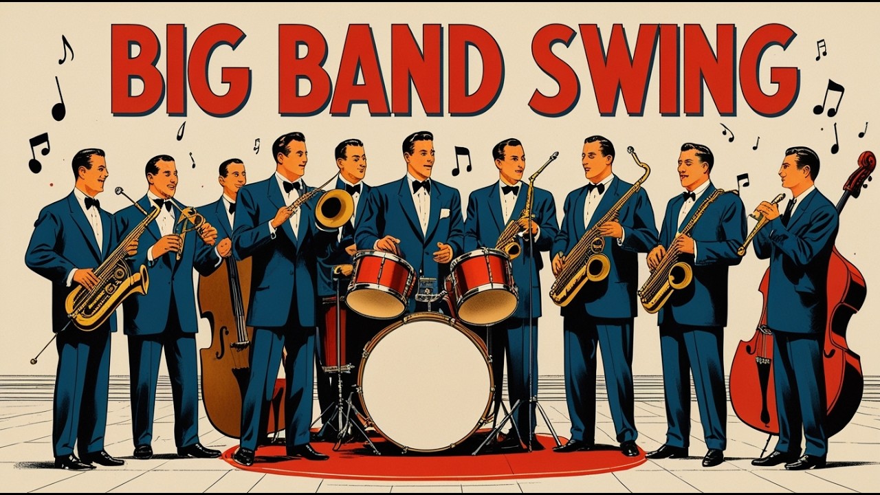 Dance Big Band Jazz | 1940&rsquo;s Caf&eacute; Swing Radio