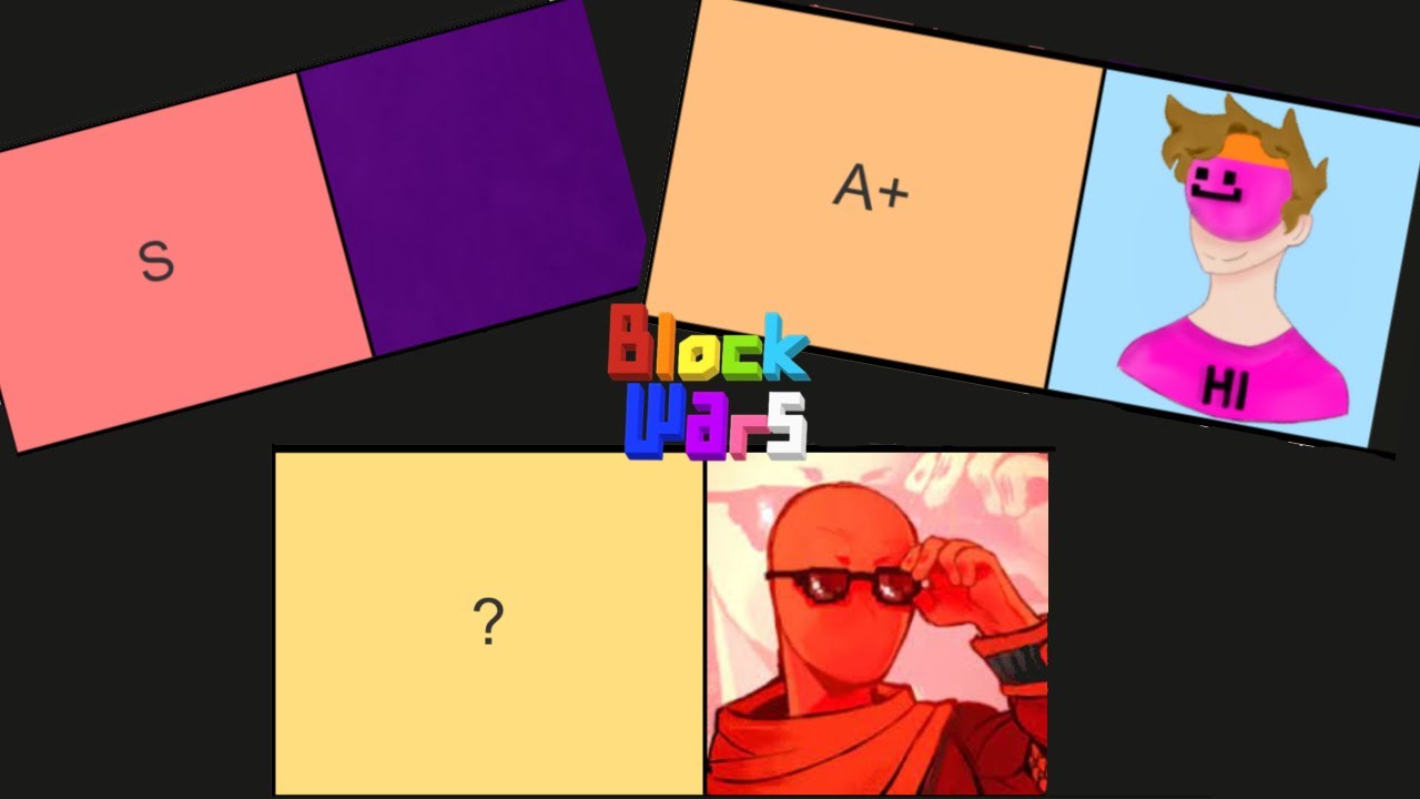 Every Block Wars S and A+ Tier Player Ranked