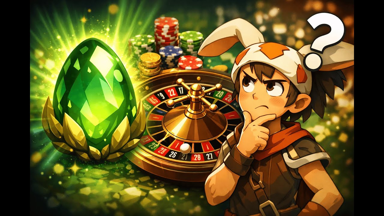 WAKFU TEMPORADA ESMERALDA, PRUEBA TU SUERTE EN LA RULETA DE WAKFU.