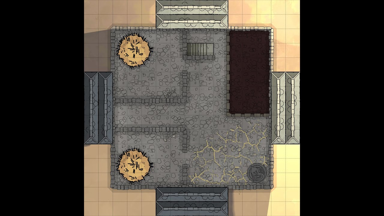 Dungeons and Dragons Maps - Yuan-Ti Temple
