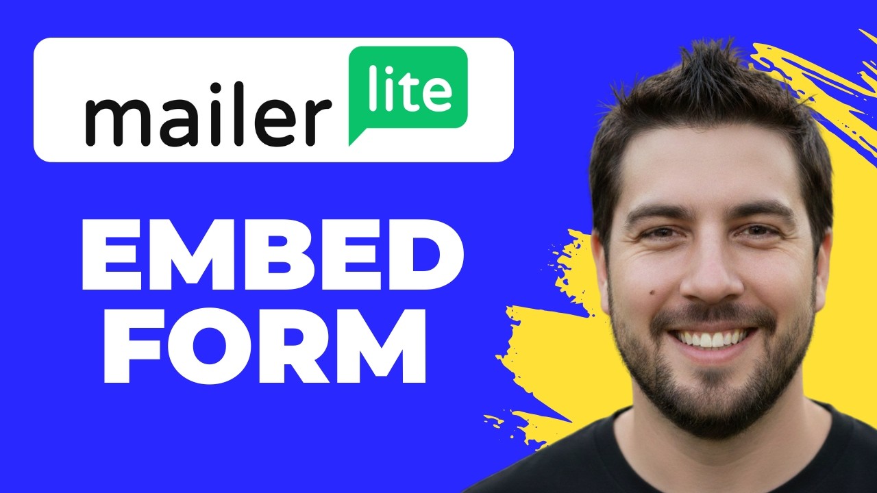 How To Embed A Form On A Website With MailerLite (Full Guide)