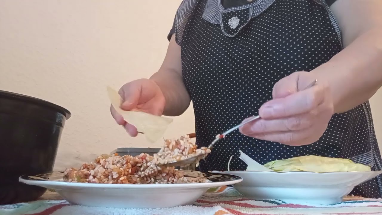 Sarmale cu varză proaspătă 
