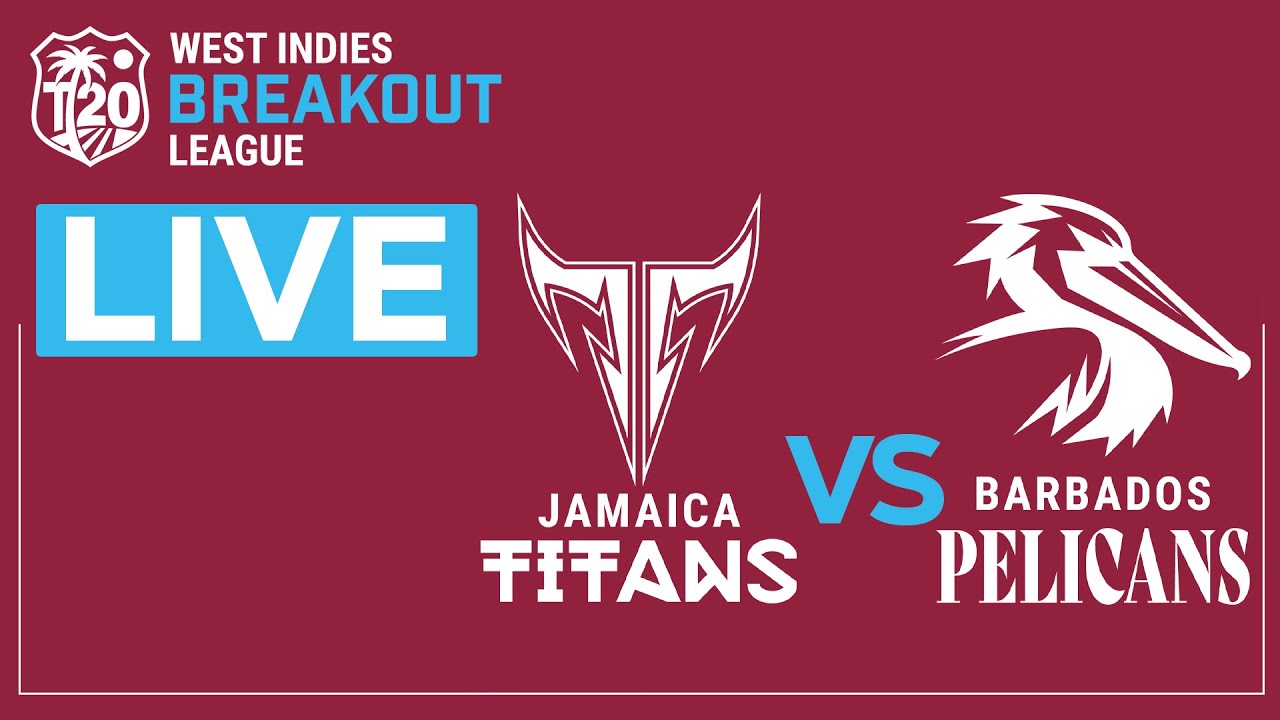 🔴 LIVE Jamaica vs Barbados | West Indies Breakout League 2025