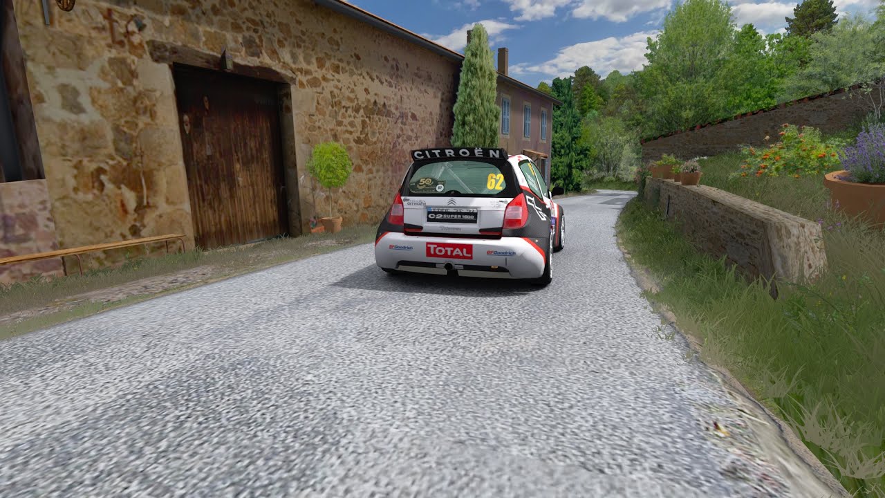 Rallye d'Annonay - Dans le sens des dernières années. #rally #automobile #simracing #assettocorsa