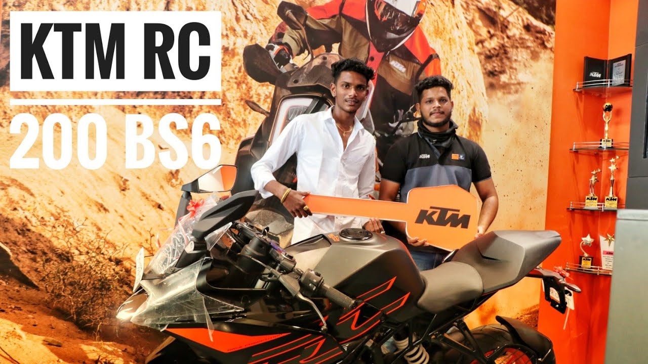 Ktm RC 200 Bs6 Delivery❤️&zwj;🔥