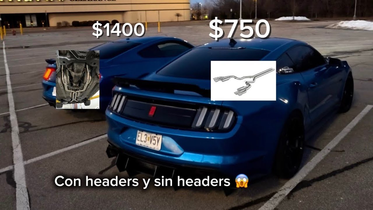 Cuál se escucha mejor .??😱#mustang 