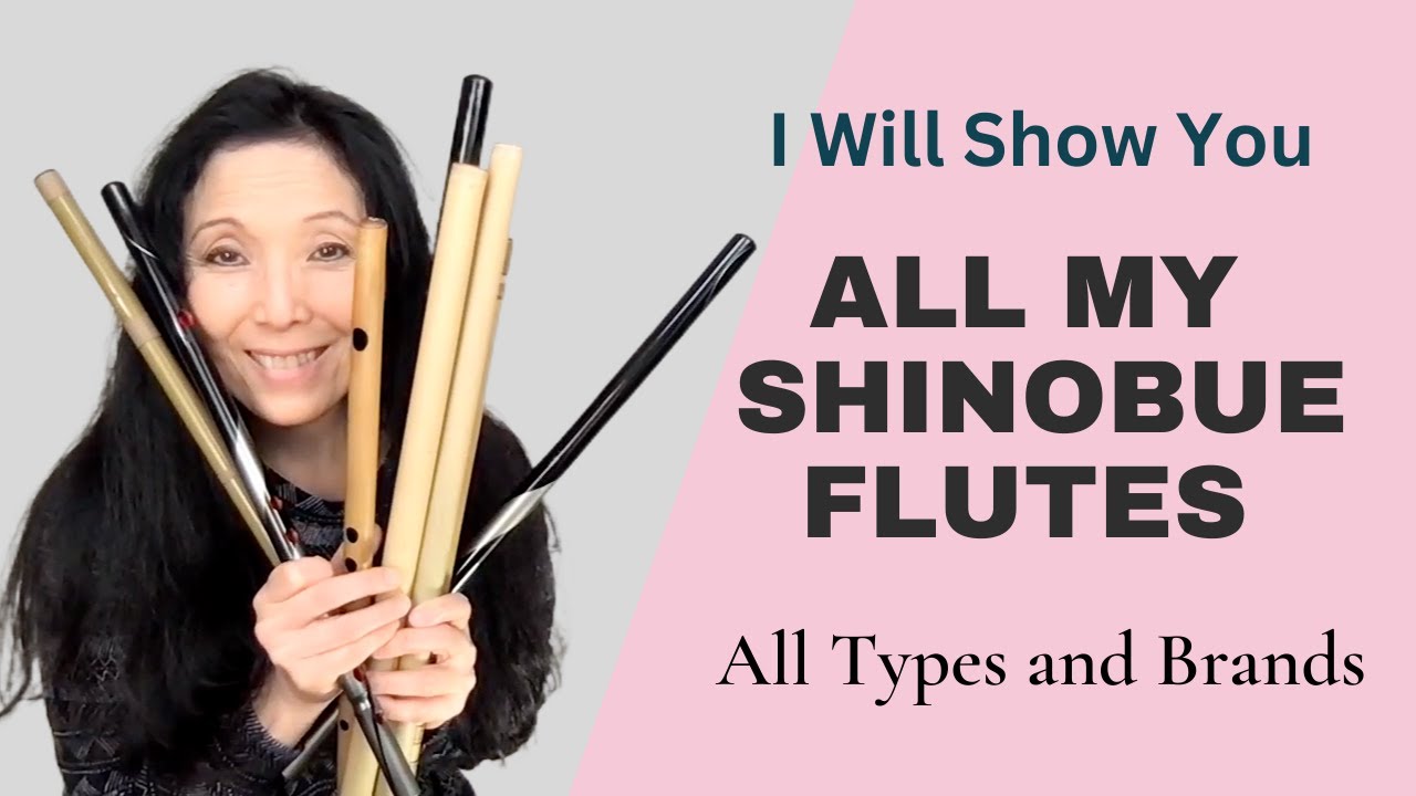 I'll Show You All My Shinobue Flutes (16 of them!)