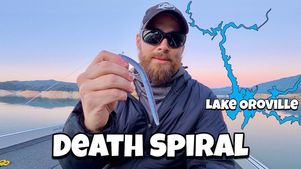 Как я ловлю зимнего пятнистого окуня на приманку Senko (Weedless Darter Head) | Озеро Оровилл