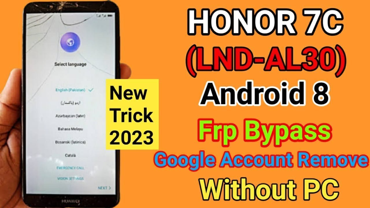 honor 7c frp bypass without pc  how toHuawei  Honor7C LND.L29 Google account Remove