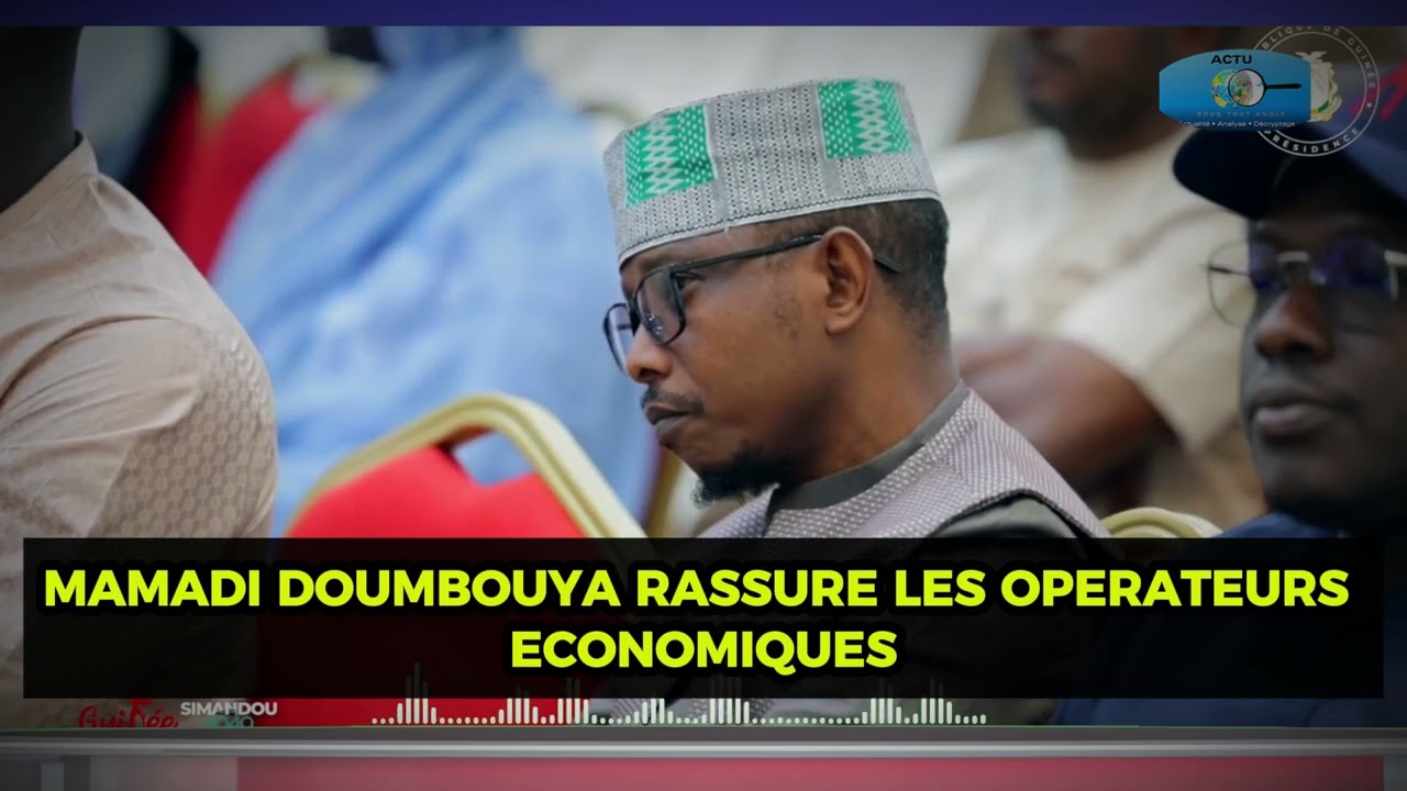 Guinée 🇬🇳: Mamadi Doumbouya Rassure les Opérateurs Économiques et Fixe le Cap Clair !