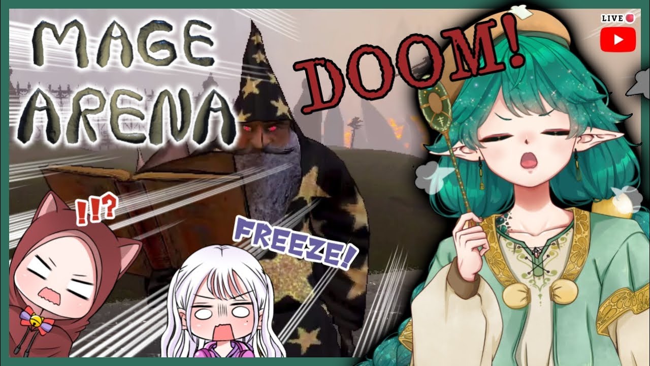 【MAGE ARENA】1000 years old Mage VS CHAT【ArashiNebula | HOSHIZORA】
