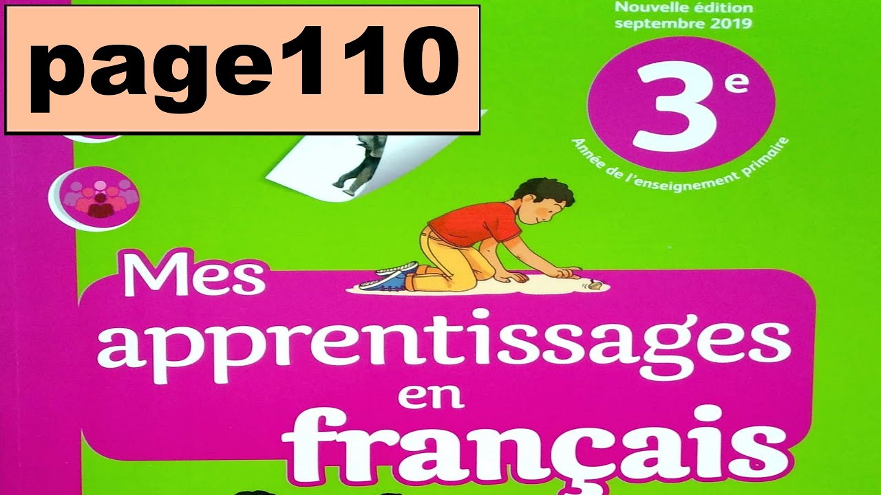 ail-aille-euil-euille page 110 Mes apprentissages en français 3AEP