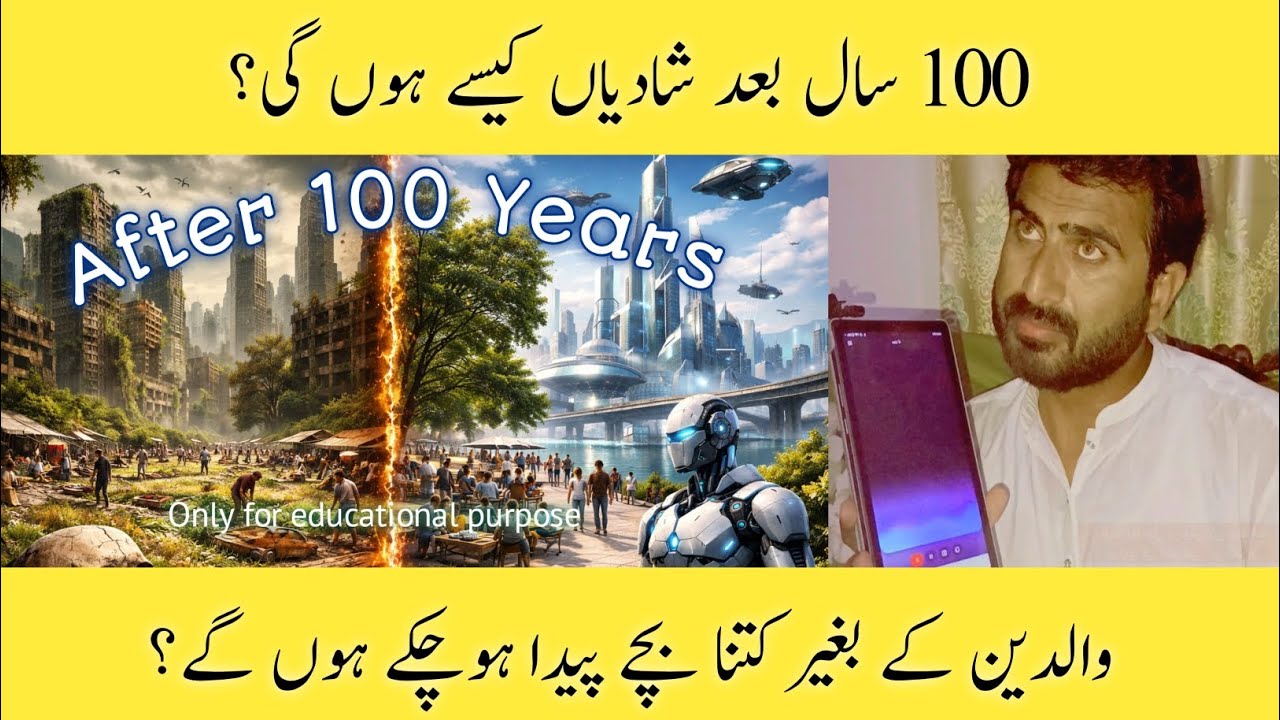 100 Saal Baad Duniya Kaisi Hogi? | Shocking Future of Human Life