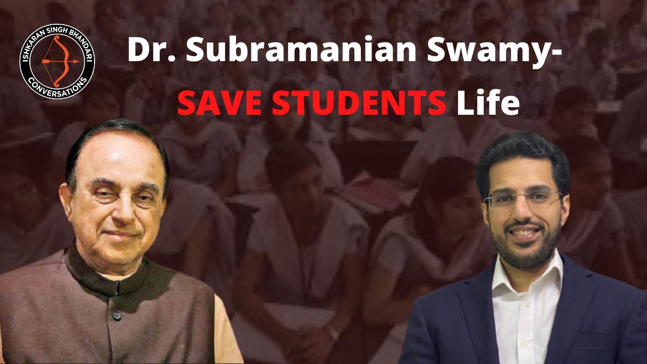 Dr. Subramanian Swamy- SAVE STUDENTS POSTPONE NEET/JEE EXAMS & Sushant Singh Rajput update