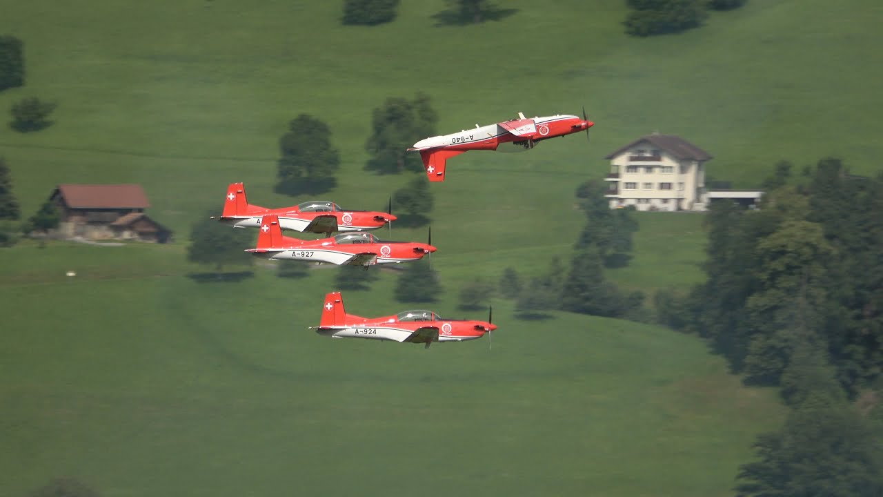 PC-7 Team Training - Alpnach Air Base - 03.06.2025