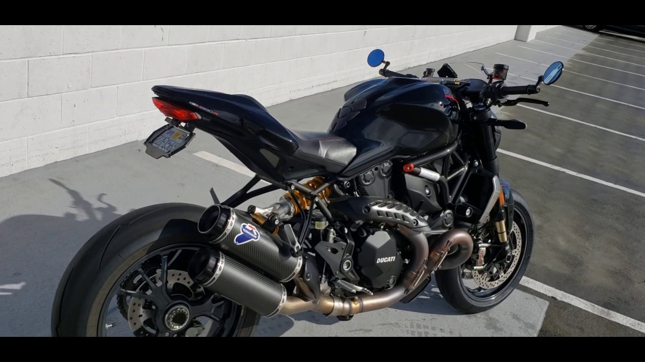 Ducati Monster 1200 R - выхлопная система Termignoni и модернизация Rizoma