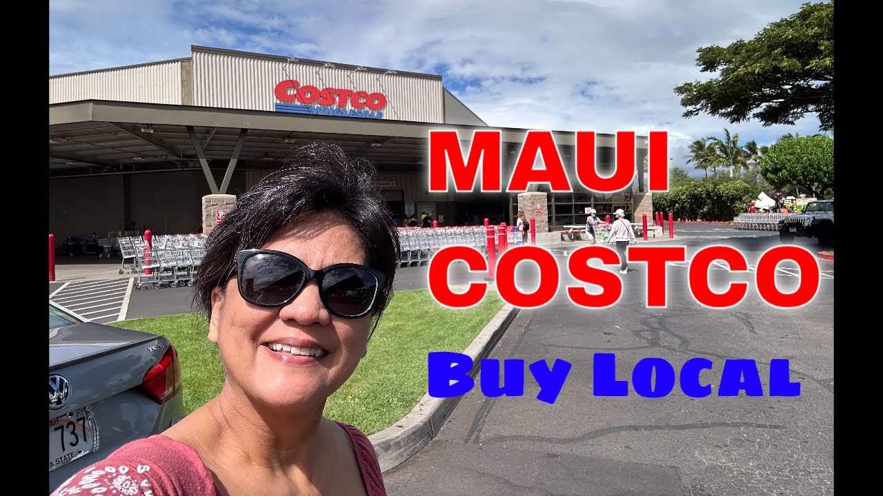 Maui COSTCO - WALK ALONG & Must BUY LOCAL - #maui #costco #MauiCostco #HawaiiCostco