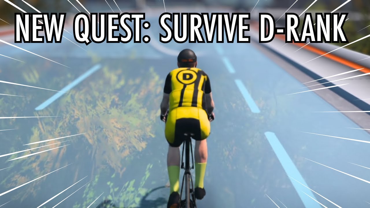 Давайте отправимся в гонку D-ранга [Zwift]