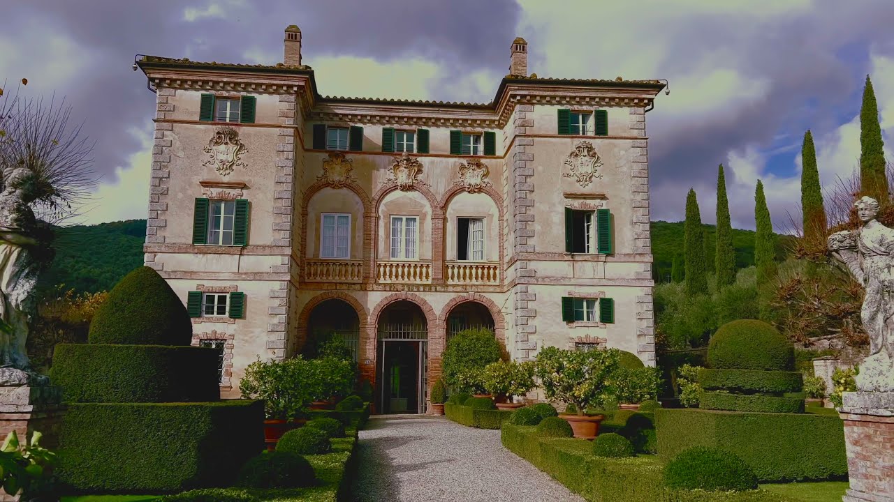 Villa Cetinale, Siena, Italy. Mavic Pro 2