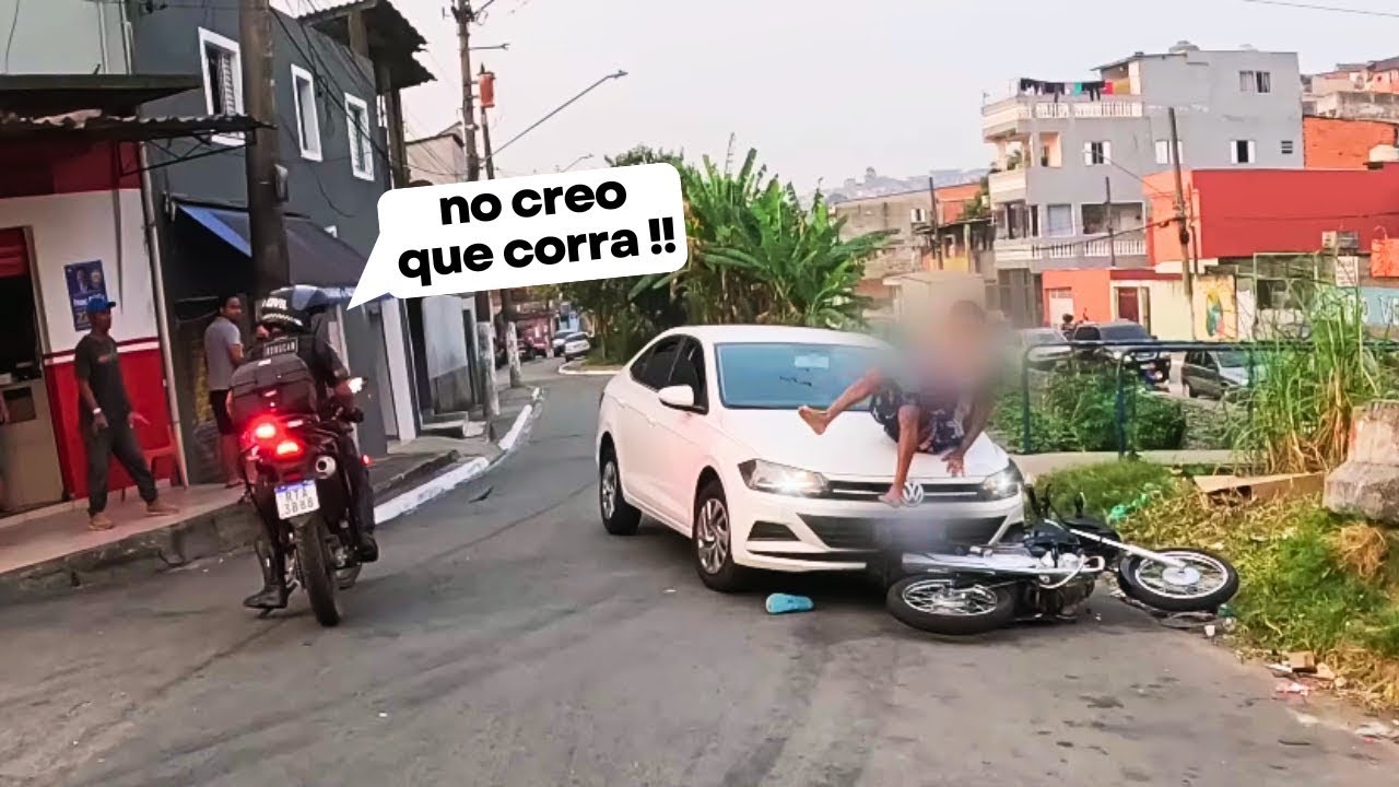 9 Persecuciones Policiales en MOTO que Terminaron Mal