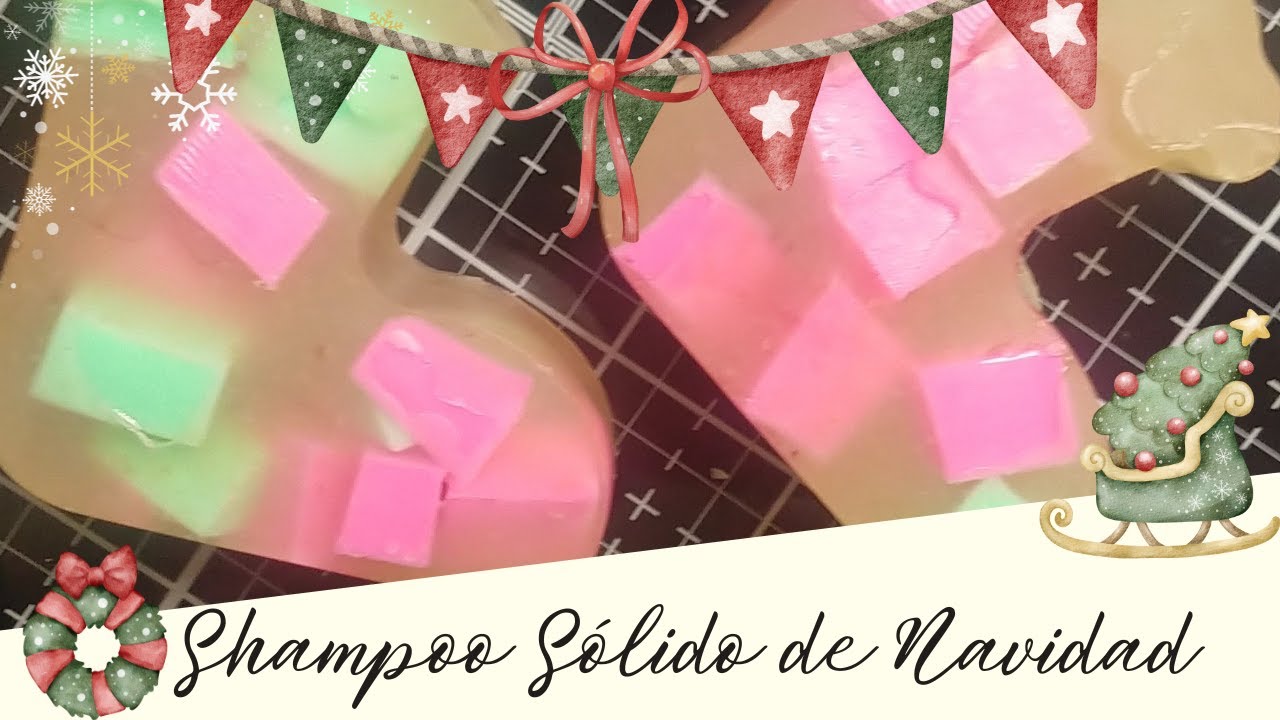 201127 clase completa Shampoo sólido de navidad