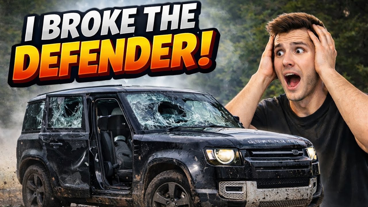 I broke my brand new Defender so please subscribe to me and I can buy a new Defender