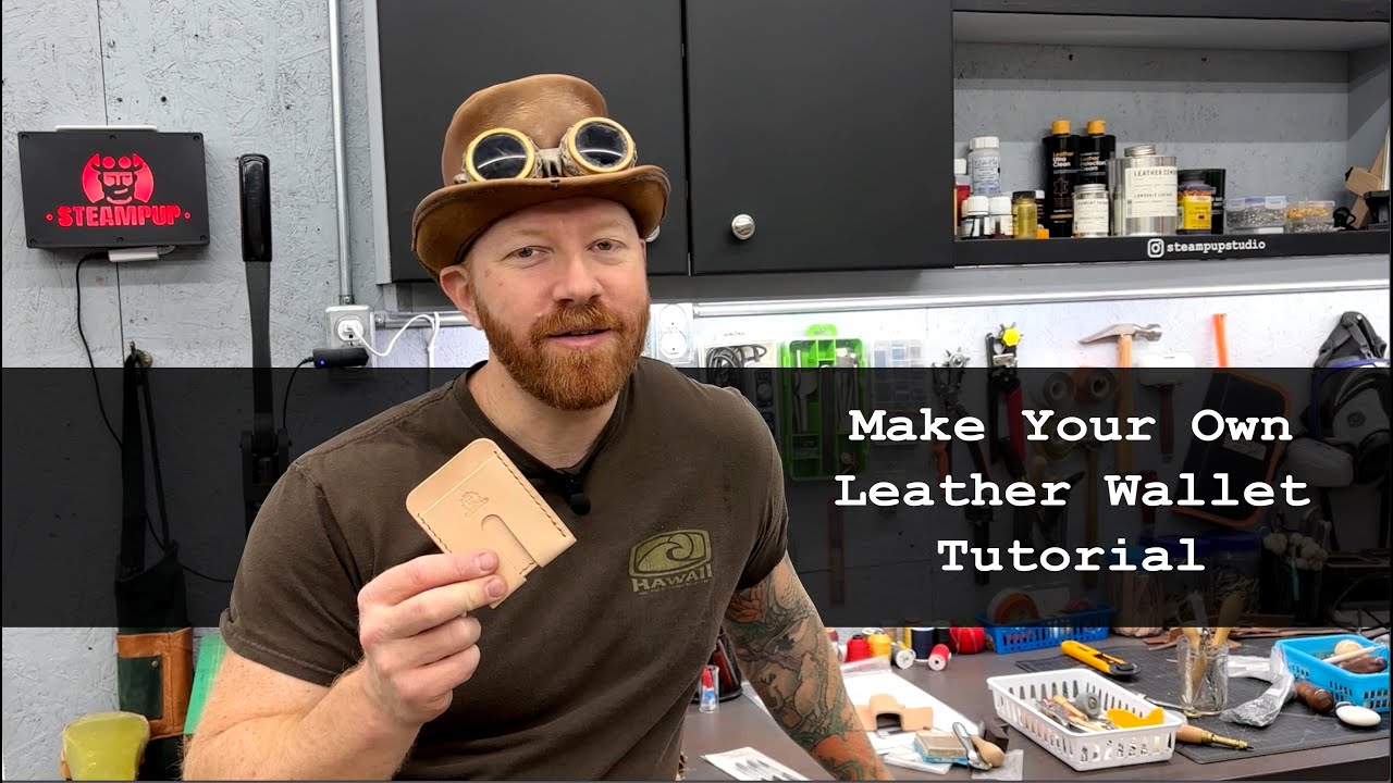 Steampup Studio Minimalist Wallet Assembly Tutorial