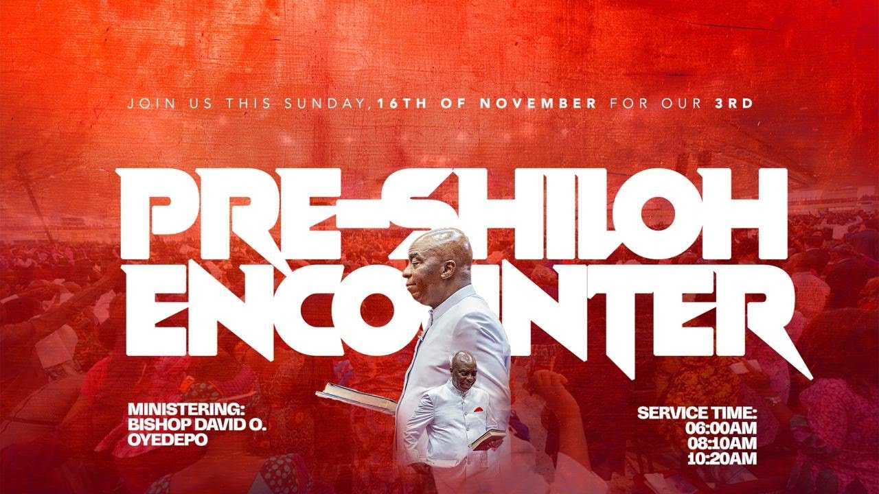 3RD PRE-SHILOH ENCOUNTER SERVICE | 16, NOVEMBER 2025 | FAITH TABERNACLE, OTA.
