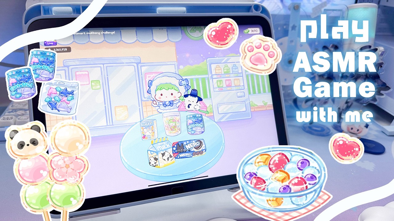 【play with me】🍓 フルーツ飴の達人 🍓/ 大型アプデしたASMRゲームが可愛すぎる【Tanghulu Master】60 min of game play┊ iPad 10 gen 단풍