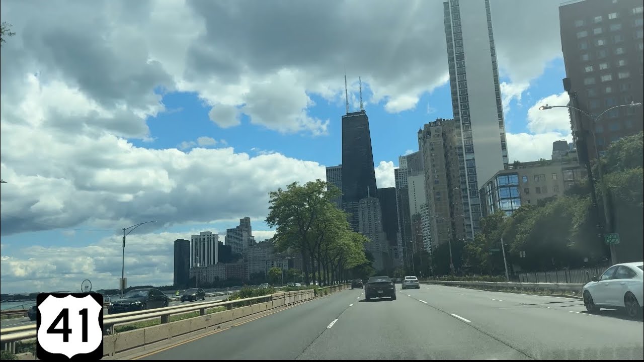Driving Chicago POV: Lake Shore Drive to Downtown Chicago