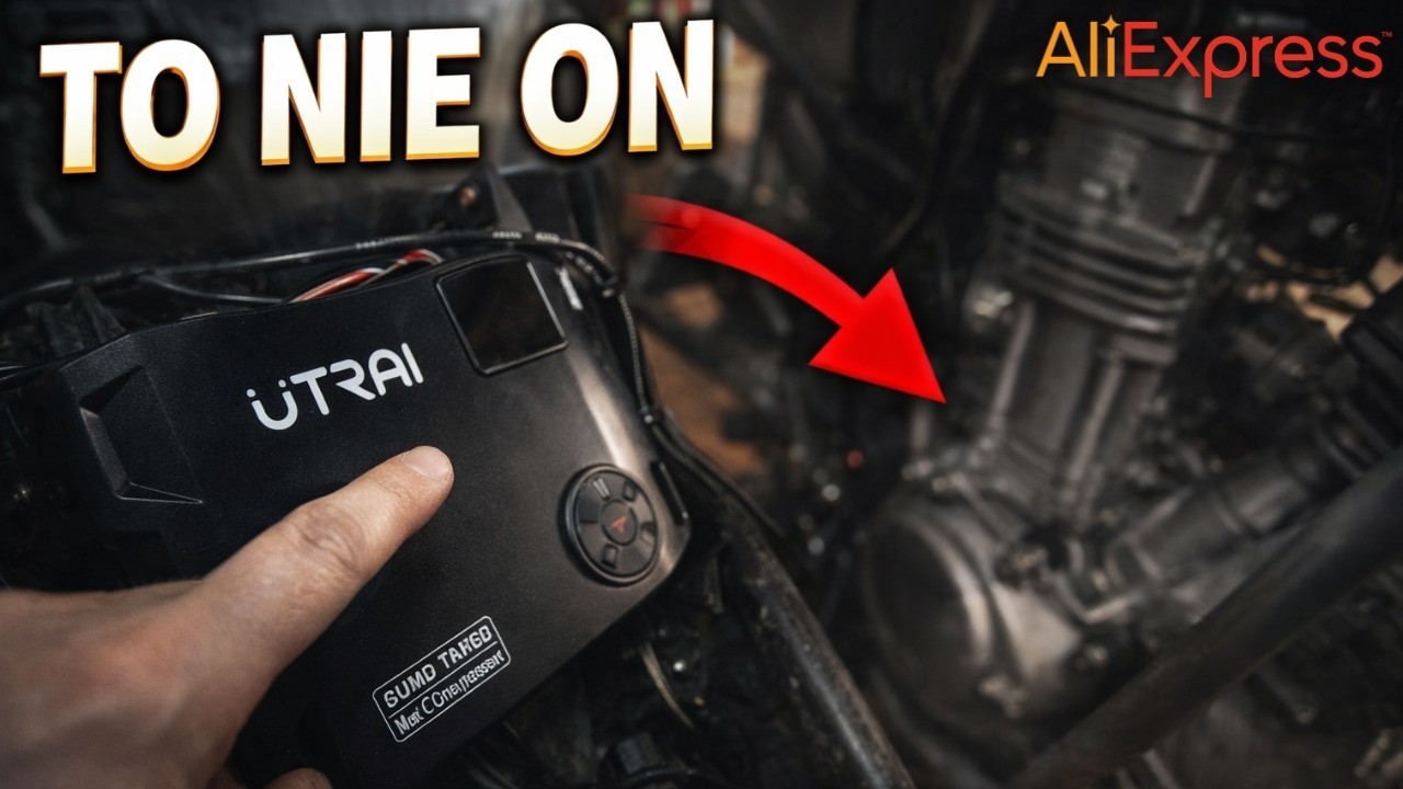 UTRAI Jump Starter z AliExpress: kręciłem bez litości prędzej rozrusznik by padł