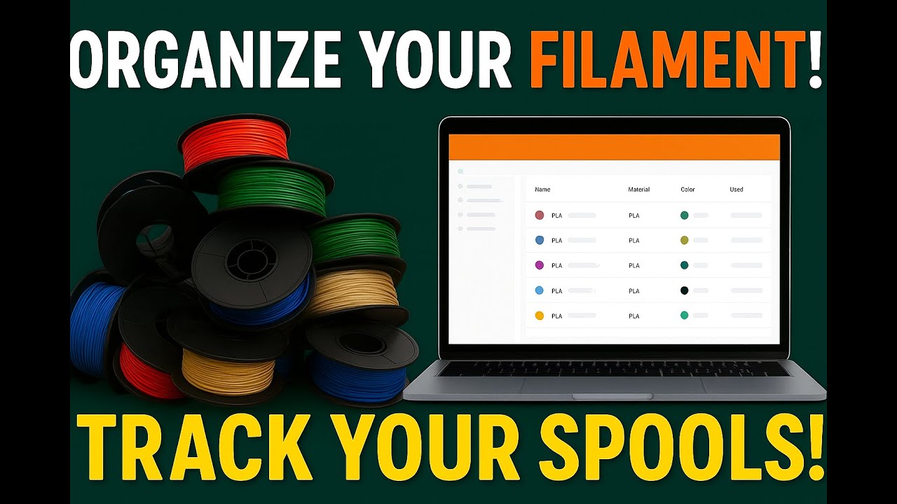 Track Your 3D Printing Filament with Spoolman - Easy Filament Management