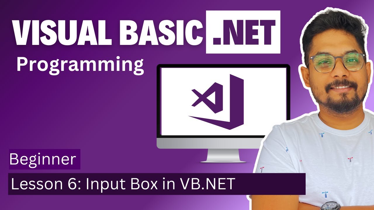 How to use InputBox in VB .Net | Visual Basic Tutorial -  Input Box