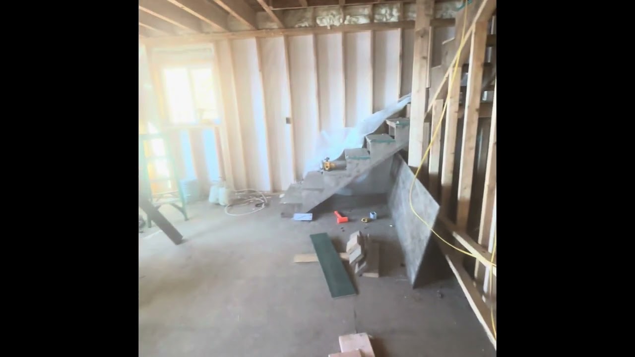 Insulation upstairs