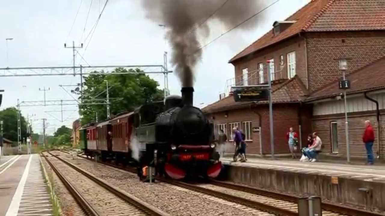 Ånglok på besök i Tyringe