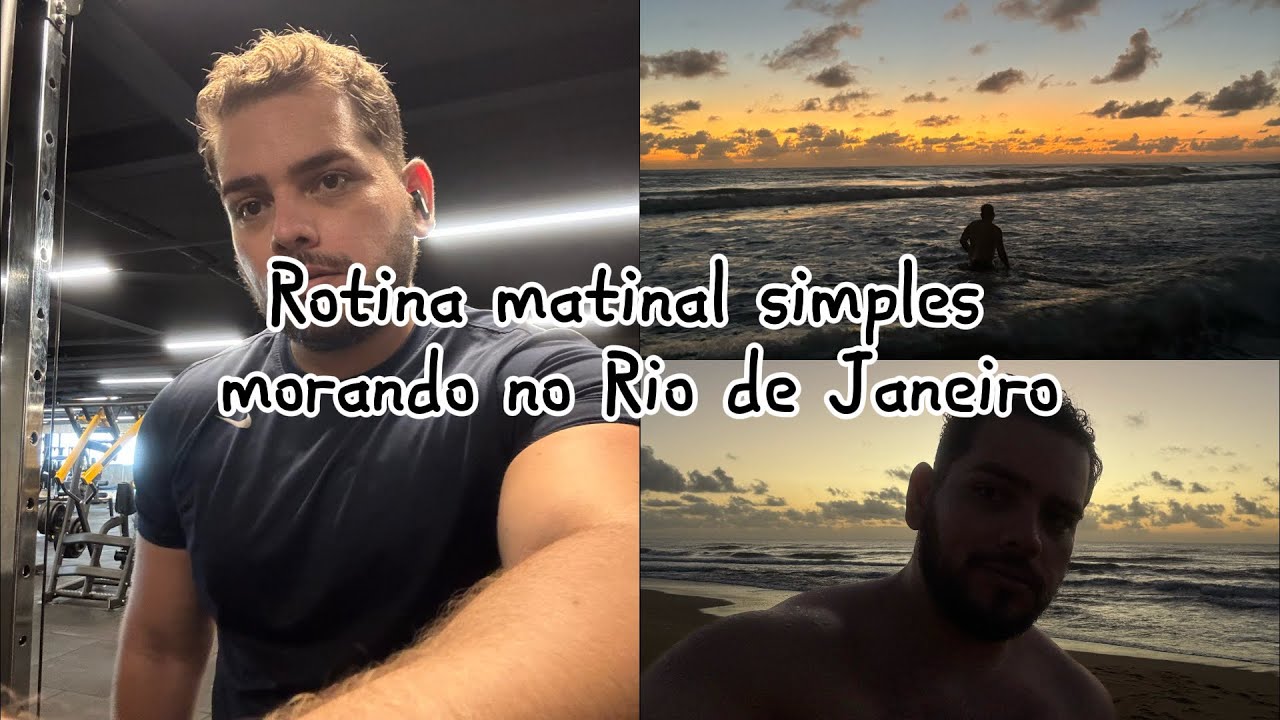 Minha Rotina matinal Simples Morando no Rio de Janeiro #Vlog #Daily #Rotina #Morning #Rotine #Man