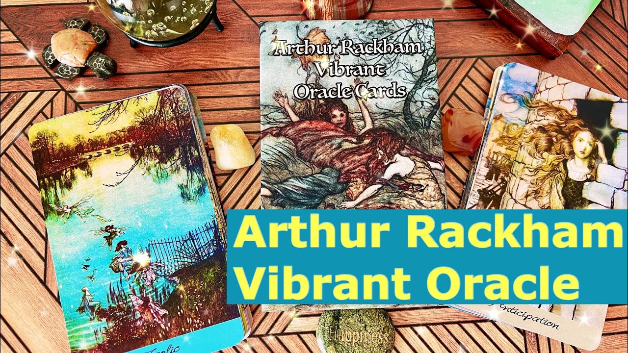 Unboxing The Arthur Rackham Vibrant Oracle and What Tarot Decks I Would Pair With It!