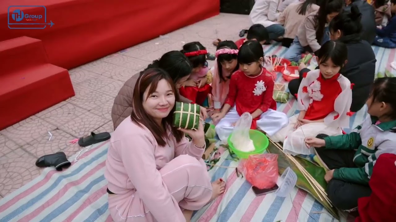 Ngày hội xuân Trường Tiểu học Hợp Thịnh, tỉnh Phú Thọ