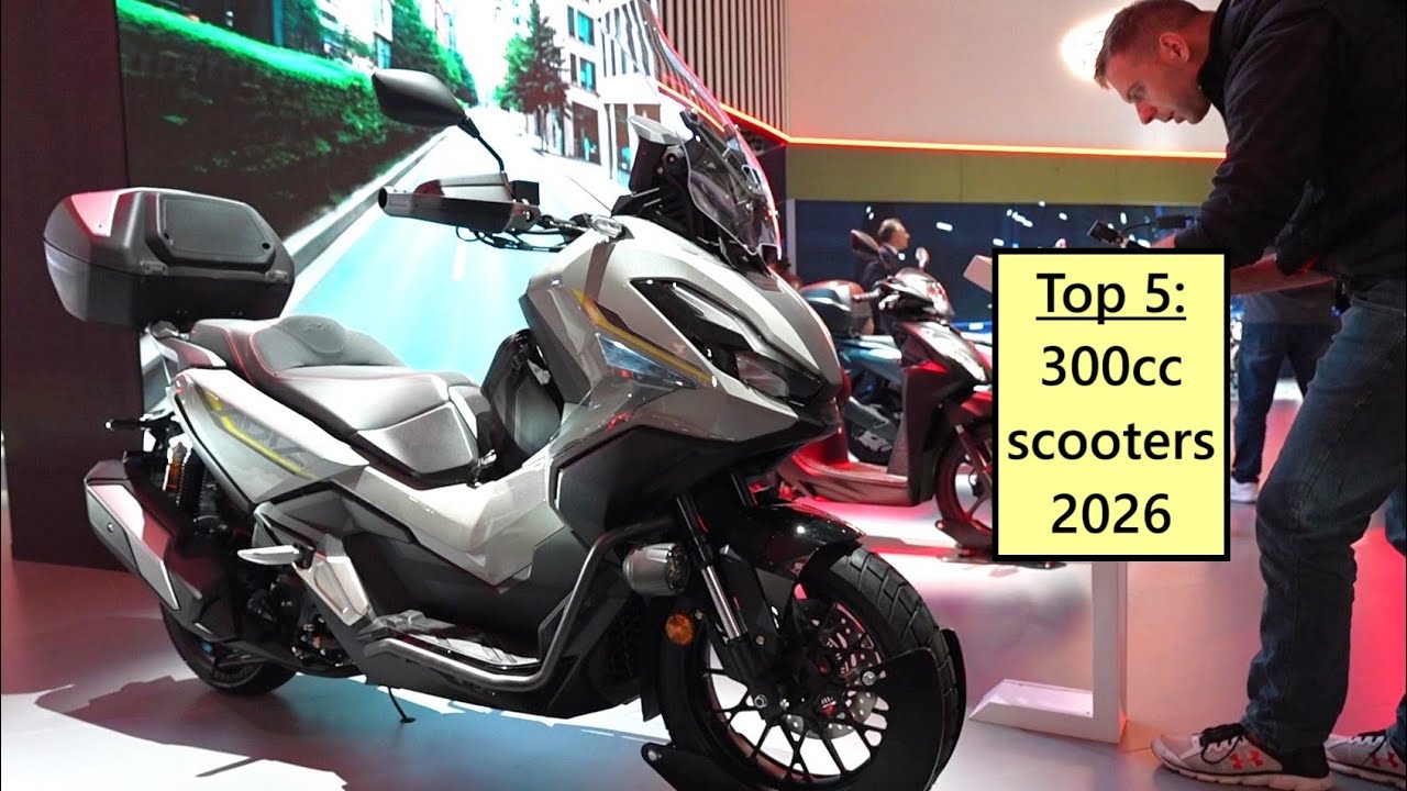 Top 5: 300cc scooters for 2026