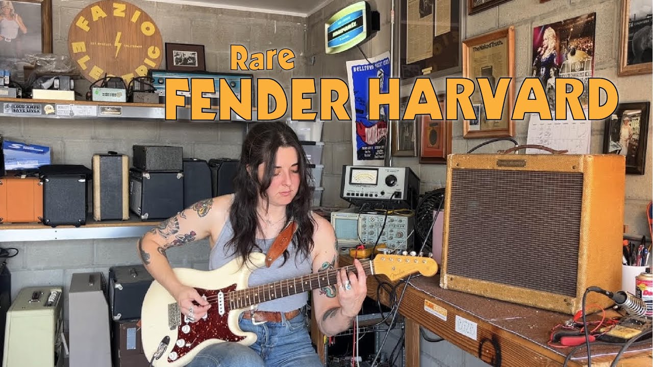 '62 Fender Harvard 6G10 | Amp Repair