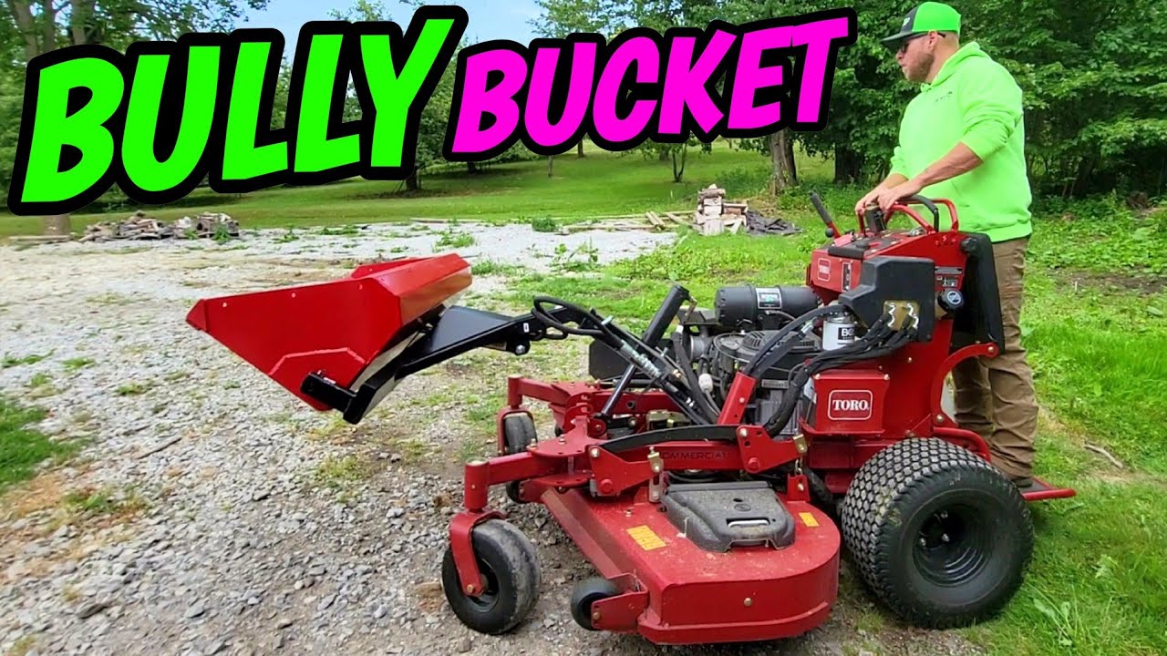 Они принесли нам первое МЕГА НАВЕСНОЕ ОБОРУДОВАНИЕ BULLY BUCKET!!!