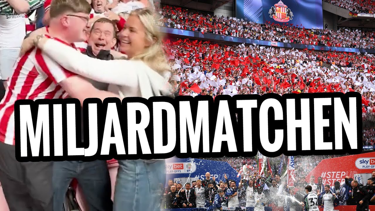 Ser Sheffield United–Sunderland på Wembley – avgörs i 95:e: ”Vad hände precis?”