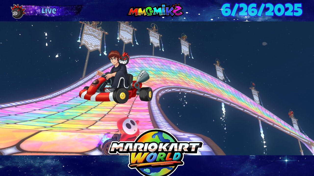 First 30 Tracks Classic Mario Kart World Speedrun and Online Races!