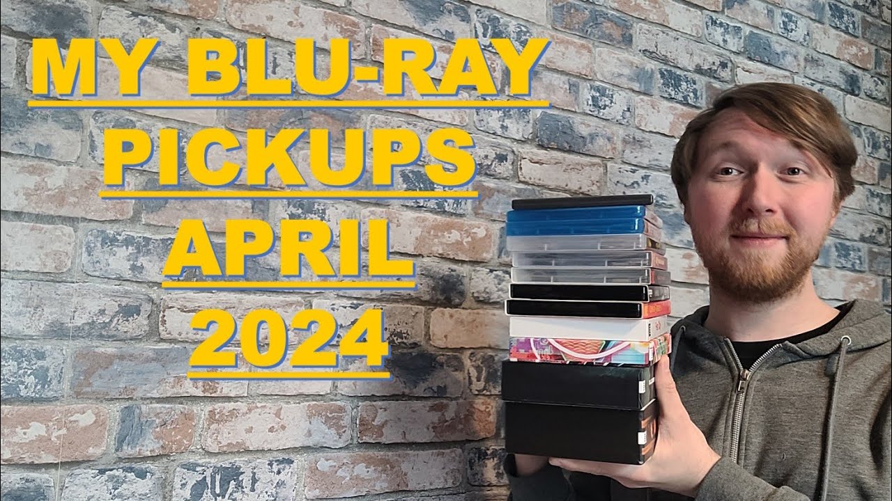 MY MONTHLY BLU-RAY PICKUPS | APRIL 2024