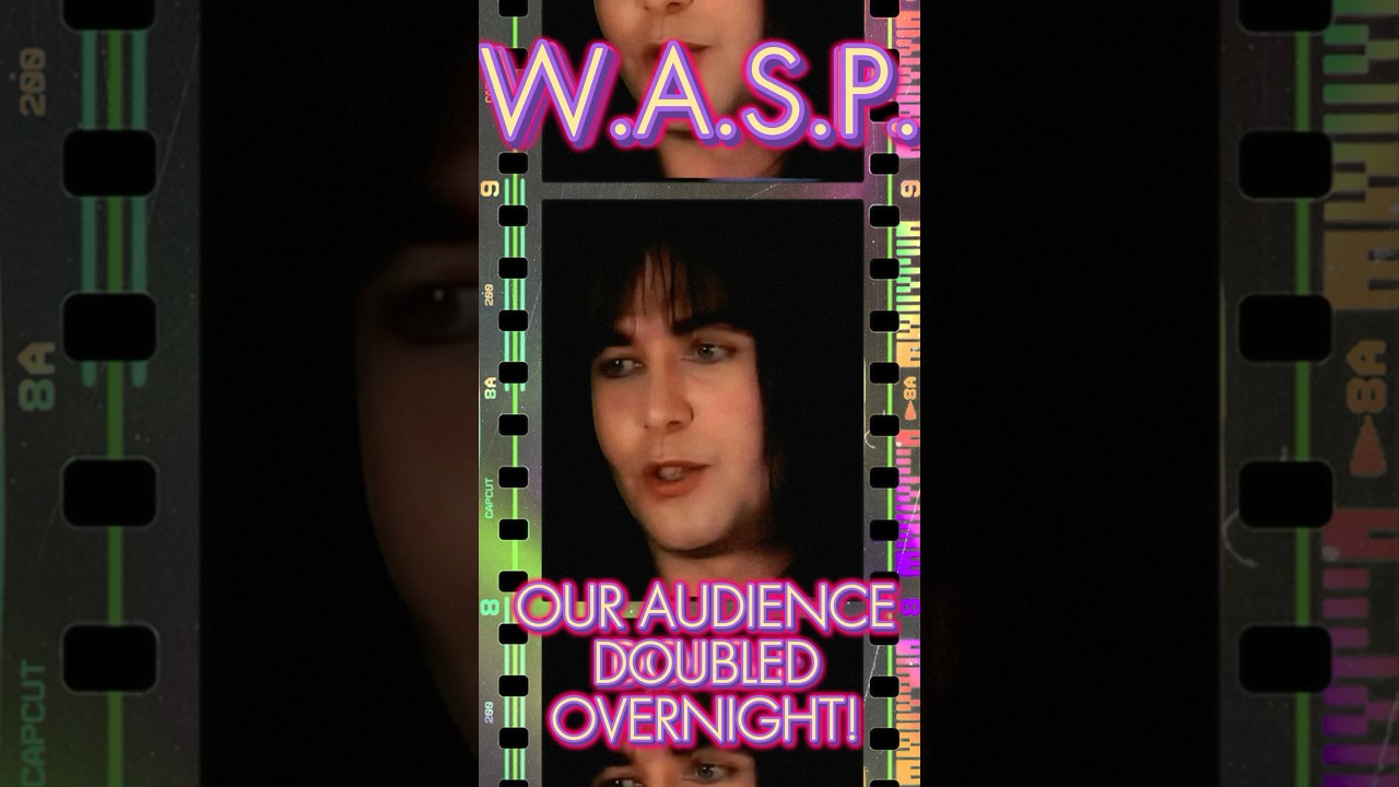 How WASP ingeniously DOUBLED their audience back in the early 1980s!                 #waspshorts