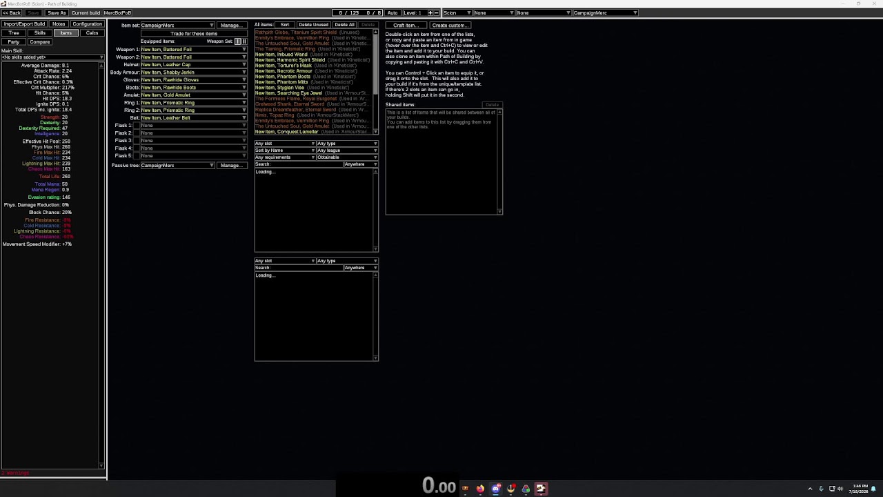 Luminary Early Leveling Preparation